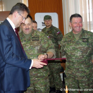 Minister obrany SR ocenil vojakov z Afganistanu