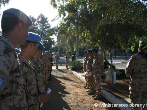 V UNFICYPe spomínali na zosnulých