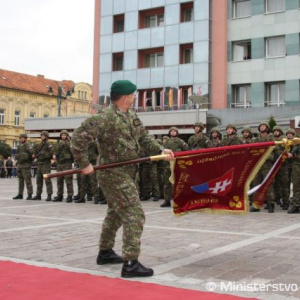 Prezident Slovenskej republiky zapožičal bojovú zástavu prešovskej brigáde