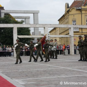 Prezident Slovenskej republiky zapožičal bojovú zástavu prešovskej brigáde
