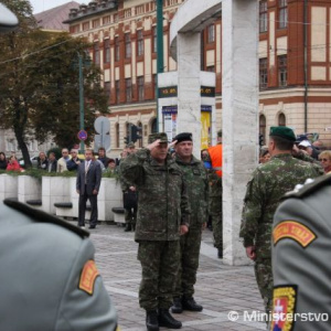 Prezident Slovenskej republiky zapožičal bojovú zástavu prešovskej brigáde
