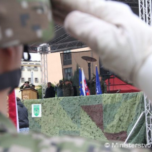 Prezident Slovenskej republiky zapožičal bojovú zástavu prešovskej brigáde