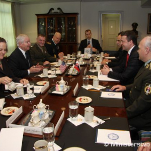 Rokovanie s ministrom obrany USA Robertom Gatesom