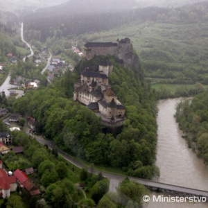 Minister Baška pri záplavách na Orave a Kysuciach