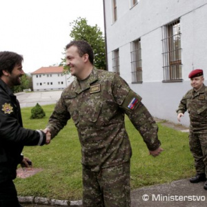 Minister Baška pri záplavách na Orave a Kysuciach