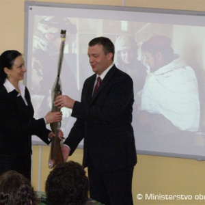Žiarska septima privítala ministra obrany