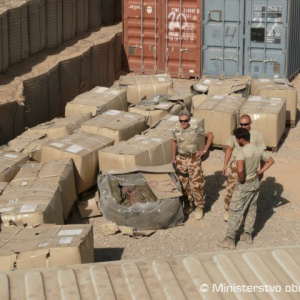Materiál humanitárnej pomoci dorazil na tvar miesta