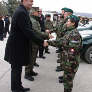 Predvianočná návšteva v Kosove