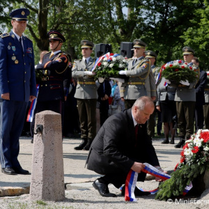 Minister obrany P. Gajdoš si uctil pamiatku gen. M. R. Štefánika pri príležitosti nadchádzajúceho 100. výročia jeho tragickej smrti