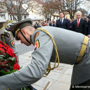 Minister Gajdoš si na celoštátnych oslavách v Martine pripomenul 100. výročie prijatia Martinskej deklarácie