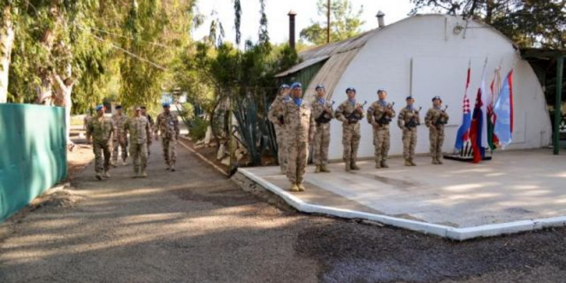 Generál Bulík navštívil jednotku SLOVCON na Cypre