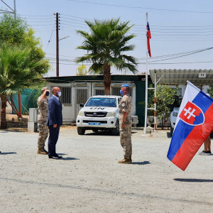Návšteva slovenských vojakov pôsobiacich v misii UNFICYP na Cypre (3)