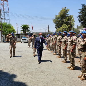 Návšteva slovenských vojakov pôsobiacich v misii UNFICYP na Cypre (4)