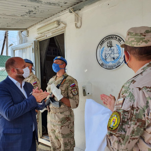 Návšteva slovenských vojakov pôsobiacich v misii UNFICYP na Cypre (2)