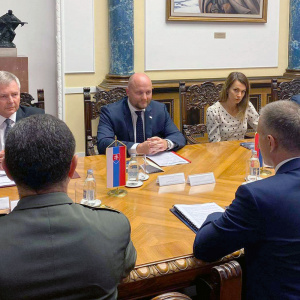 Oficiálna návšteva ministra obrany SR Jaroslava Naďa v Srbsku (2)