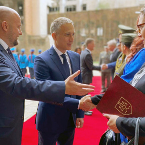 Oficiálna návšteva ministra obrany SR Jaroslava Naďa v Srbsku (6)