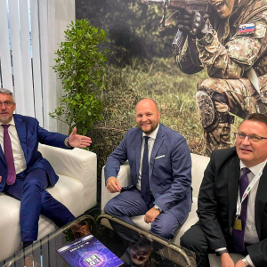 minister obrany J. Naď na IDET 2021 (2)