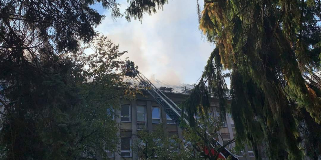 Požiar chirurgického pavilóna ÚVN  (3)