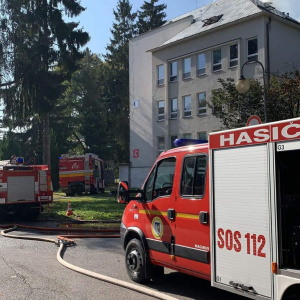 Požiar chirurgického pavilóna ÚVN  (1)
