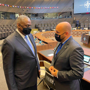 Minister J. Naď na rokovaní ministrov obrany NATO v Bruseli_21.10 (3)