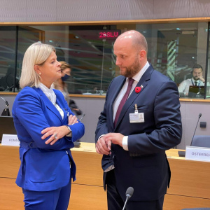 Rokovania ministra obrany J. Naďa v Bruseli (4)