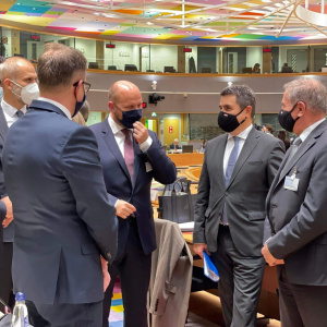 Rokovania ministra obrany J. Naďa v Bruseli (5)