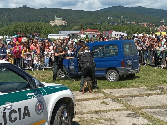 názorná ukážka polície v Prievidzi