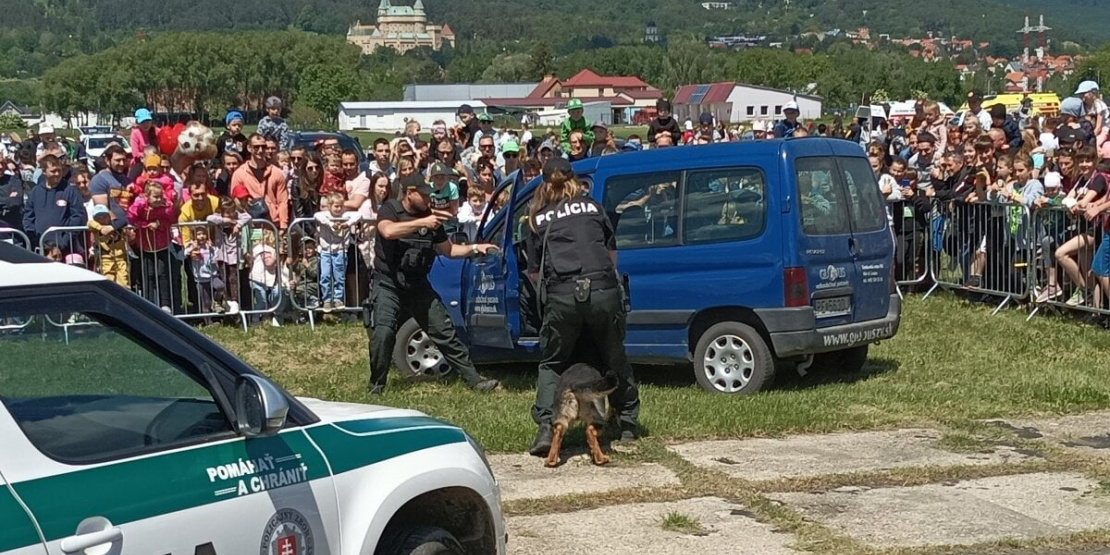 názorná ukážka polície v Prievidzi
