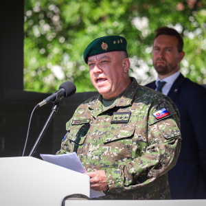 Príhovor plk. Braunera - odchádzajúceho veliteľa NFIU SVK