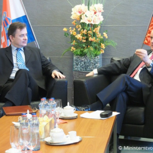 Minister obrany P. Gajdoš rokoval s veľvyslancom Chorvátskej republiky A. Heinom