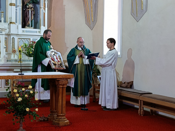 EG Relief pozehnanie v Tajove