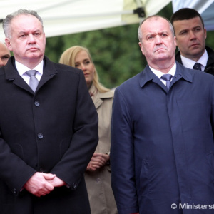 Minister Gajdoš si pripomenul Deň víťazstva nad fašizmom v prvej oslobodenej obci Kalinov