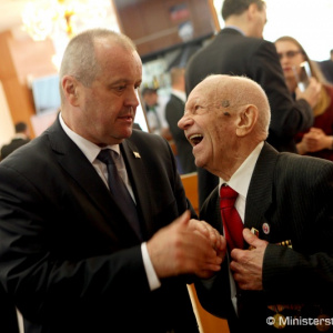 Minister Gajdoš si pripomenul Deň víťazstva nad fašizmom v prvej oslobodenej obci Kalinov