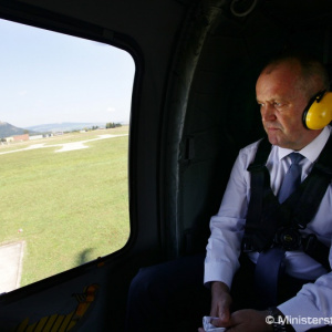 Minister Gajdoš odovzdal vzdušným silám prvé dva vrtuľníky Black Hawk