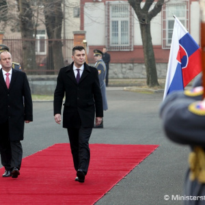 Minister obrany P. Gajdoš podpísal dohodu so srbským kolegom Z. Djordjevičom 