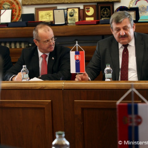 Minister obrany P. Gajdoš podpísal dohodu so srbským kolegom Z. Djordjevičom 