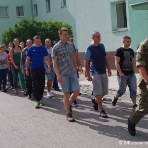 Vojakov dobrovoľnej vojenskej prípravy v Nemšovej 