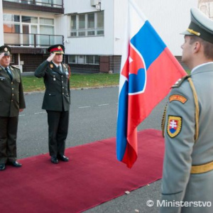 Holandský náčelník Generálneho štábu na návšteve SR