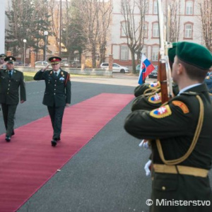 Holandský náčelník Generálneho štábu na návšteve SR