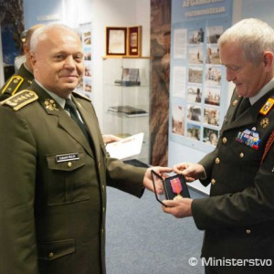 Holandský náčelník Generálneho štábu na návšteve SR