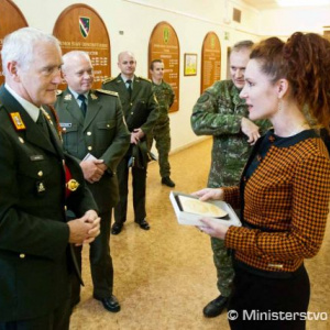 Holandský náčelník Generálneho štábu na návšteve SR