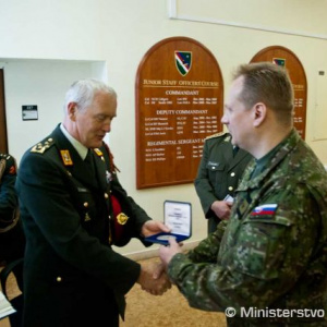Holandský náčelník Generálneho štábu na návšteve SR