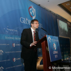 vystúpenie ministra obrany SR Ľubomíra Galka