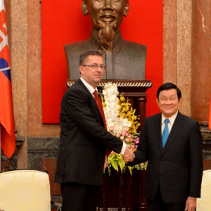 Vietnamský prezident podporuje projekty so Slovenskom v oblasti obrany