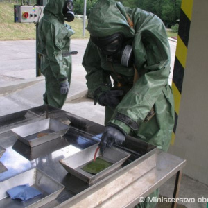 Výcvik chemikov v Zemianskych Kostoľanoch