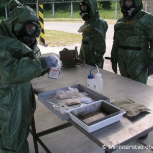 Výcvik chemikov v Zemianskych Kostoľanoch