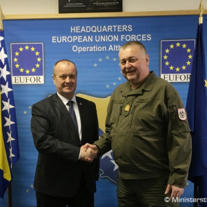 Slovenská delegácia navštívila vojakov v operácii EUFOR ALTHEA