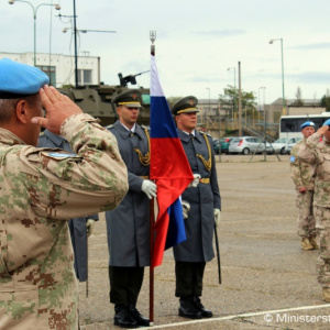 Z misie UNFICYP sa dnes v rámci rotácie vrátilo 92 vojakov
