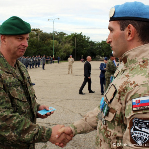 Z misie UNFICYP sa dnes v rámci rotácie vrátilo 92 vojakov