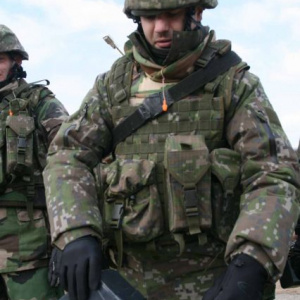 príprava strážnej jednotky KAF na strelnici Kamenná Poruba 